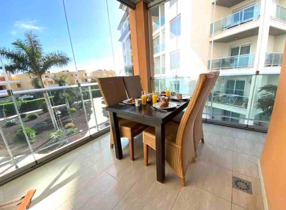 דירות סן מיגל דה אבונה Elegant Colonial Style Ocean View Golf Del Sur מראה חיצוני תמונה